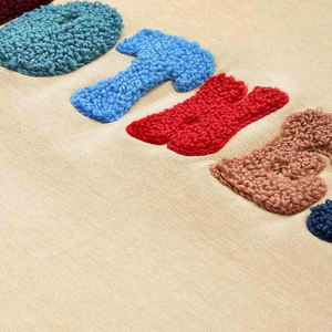 Camiseta de mujer de moda de fabricantes personalizados con bordado desgastado camiseta de mujer de color sólido - Product Image 3