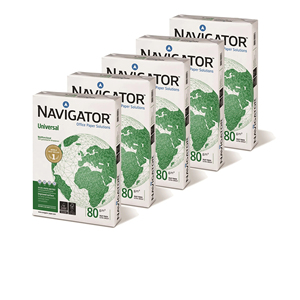 Vente en gros de papier de copie Navigator A4 70gsm 500 feuilles Meilleur prix à 1.59 $-2.64 $ Qualité originale avec un poids de 80g - Product Image 1