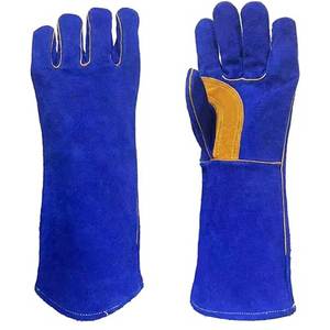 Guantes de Soldadura de Cuero Reforzado con Forro Suave, Duraderos y Cómodos para Uso Diario al Aire Libre - Product Image 4