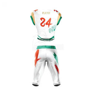 Camisetas y uniformes de fútbol americano personalizados Conjuntos de equipos atléticos transpirables de nuevo diseño para deportes de verano - Product Image 3