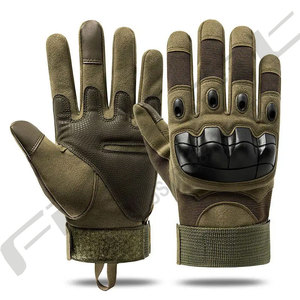 Lightweight Leather Full Finger <b>Racing</b> <b>Gloves</b> for Cycling Comfortable Breathable with Non-Slip Grip and Safety Protection - Product Image 1
