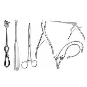 Ensemble de 11 instruments de neurochirurgie manuels Leyla de haute qualité pour la chirurgie crânienne, en acier, certifiés MOL, garantie 1 an - Product Image 2