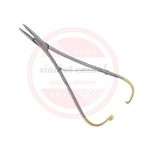 สแตนเลสที่กําหนดเองสีผู้ถือเข็มผู้ถือเข็มเครื่องมือผ่าตัด - Product Image 2