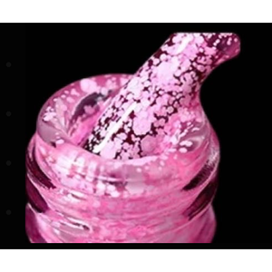 Smalto per unghie in gel UV A.G.A Speckle # 7 (Rosa) Campione Gratuito da 15ml - Product Image 4