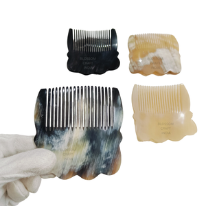 Authentic Horn Comb Best Quality <b>Top</b> Selling Natural Handmade Hair Grooming Tool Wholesale Export Durable - Product Image 1