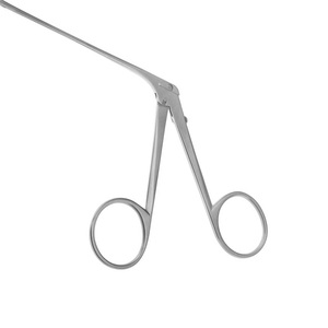 Tijeras de cocodrilo Bellucci House de alta calidad, hoja curva izquierda de 5mm, instrumentos quirúrgicos ENT de acero inoxidable - Product Image 4