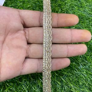 Fabriqué à la main au crochet Chantilly Alencon dentelle traditionnelle ornée bordure garniture maille broderie 100% Polyester mariée soirée - Product Image 4