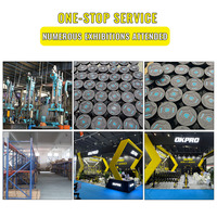 OKPRO Nouveau Design Haltères en Urethane PU de Haute Qualité pour la Vente en Gros, Haltères Rondes pour la Salle de Sport