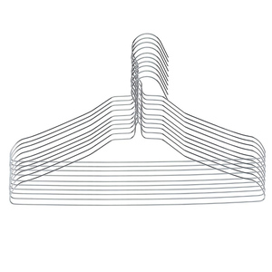 Tiết kiệm không gian Slim kim loại móc số lượng lớn dây kim loại giặt quần áo móc áo cho áo khoác - Product Image 2