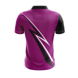 Polos de sublimación personalizables para ropa de golf Fitness y trajes casuales Polos de sublimación de algodón de talla grande - Product Image 3