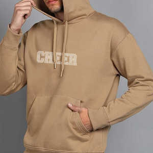 Sweat à capuche durable de qualité supérieure pour hommes avec strass Fabricant d'usine Sweat à capuche surdimensionné avec strass décontracté pour hommes - Product Image 1