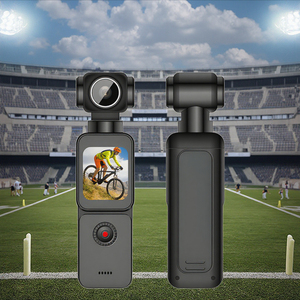 270 Rotating Wide-Angle 12MP 5K Mini Selfie Anti-Shake Built-in LED Flashlight <b>Remote</b> Control <b>Camera</b> 256GB 1.69-inch Screen - Product Image 1