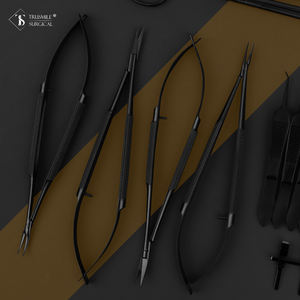 Venta al por mayor de instrumentos de microcirugía de mano de acero inoxidable alemán mejor valorados Set 16 PES instrumentos 200-400 gramos o personalizado - Product Image 5