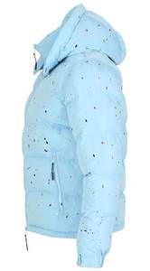 Mode Puffer Veste Rembourré Vers Le Bas Hiver Puffer Vestes Hommes Nouveau Casual Mode Stand À Capuche Mince Hiver Puffer Veste - Product Image 4