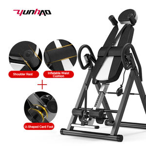 Meja Inversi Tugas Berat dengan Logo Kustom, Sandaran Kepala & Sabuk Pelindung yang Dapat Disesuaikan, Mesin Peregang Punggung - Product Image 3