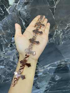 สร้อยข้อมือเงินแท้ 925 คุณภาพสูง ประดับเพชรโมอิสซาไนต์ VVS1 รูปดอกไม้ ดีไซน์คลาสสิก สวยหรู เหมาะสำหรับทุกเพศ เป็นของขวัญสุดพิเศษ - Product Image 4