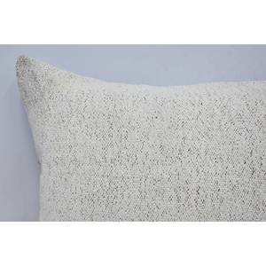 หมอน Kantha ขนสัตว์สีเบจ20X28นิ้วทอลายปักแนววินเทจแนวชนบท - Product Image 2