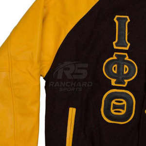 Veste de Sororité pour Hommes Personnalisée Symboles Grecs Veste de Sororité Classique pour Hommes - Product Image 4