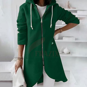 Sweat-shirts décontractés pour femmes de haute qualité, design unique, style streetwear, à capuche, tricotés, 100% coton, logo imprimé sur le devant - Product Image 2