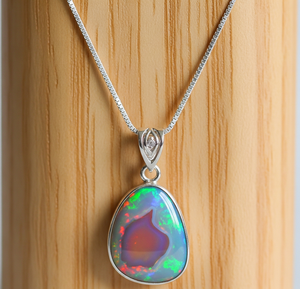 Pendentifs de style bohème en forme de goutte, charmes, opales éthiopiennes de qualité naturelle, pierres de cristal de guérison - Product Image 4