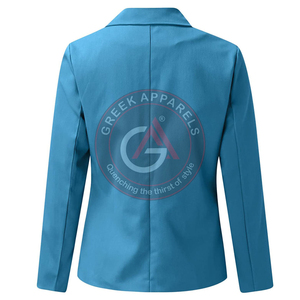 Pour Offre Spéciale 2023 mode haute qualité femmes en gros Blazer décontracté à manches longues Blazers pour femmes Logo personnalisé - Product Image 6