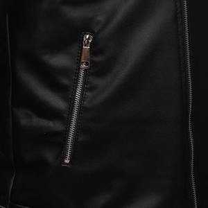 Chaqueta de Cuero de Moda, Ropa Casual de Alta Calidad, Chaqueta de Cuero Transpirable y Resistente al Viento para Hombre - Product Image 4