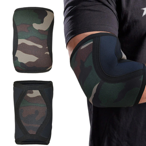 Powerlifting Gym Compression <b>Knee</b> and Elbow Sleeves 7mm Neoprene Weightlifting <b>Brace</b> for Men and Women - Product Image 5