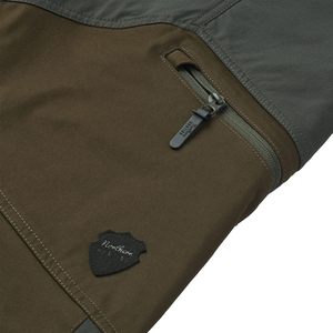 Pantalón de caza de color doble de alta calidad para exteriores 100% tela de lona de algodón botón de cierre frontal, bolsillos laterales, etiqueta tejida interior - Product Image 5