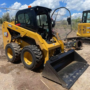 Chargeuses compactes sur pneus CAT 236D3 2023 avec godet avant compact, moteur, boîte de vitesses pour travaux de construction - Product Image 3