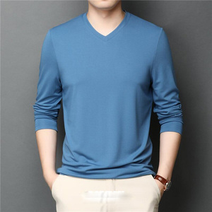 <b>Men's</b> T-Shirts New Design Fashionable High Quality Vintage Style Long Sleeve Slim Fit Silk/Cotton <b>Animal</b> Print Anti-Wrinkle - Product Image 5