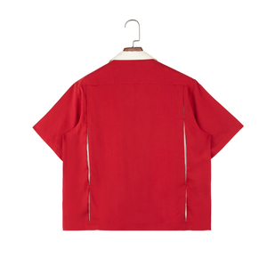 Nouveaux modèles imprimant des chemises confortables à manches courtes avec bouton en matériau écologique Chemises hawaïennes pour hommes - Product Image 2