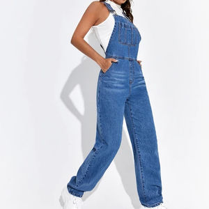 Latest Design Ladies <b>Rompers</b> High Waist Fitness Style Breathable Eco-Friendly Canvas Summer Material Quality Guaranteed XS Low - Product Image 5