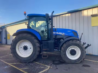 Tracteur agricole Solis 90HP 4 roues motrices avec cabine, transmission par engrenages, bleu, respectueux de l'environnement