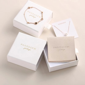 Luxury <strong>Jewelry</strong> Set Gift Packaging <strong>Box</strong> With Custom Logo <strong>Jewelry</strong> Paper Packaging Gift <strong>Box</strong> With Pouch Bag - Product Image 6