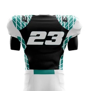 Uniformes de football américain les plus vendus directement de l'usine, ensemble en gros, style imprimé avec des caractéristiques respirantes et des tailles plus grandes - Product Image 4