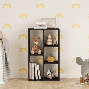 Elegant Modern Monaco Durable <b>Solid</b> <b>Wood</b> <b>Bookcase</b> European Multi-Purpose Storage Solution Home Office Living Room Furniture - Product Image 5