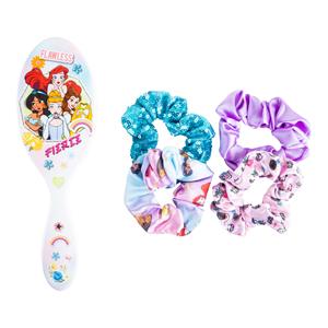 Cepillo para el Cabello Infantil Personalizable OEM/ODM con Coleteros de Princesa, Precio Directo de Fábrica, Set de 4 Accesorios para Peinar y Desenredar el Cabello - Product Image 2