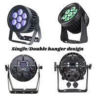 Nouveau 7x15w Dmx512 IP65 Le pair mené extérieur peut la lumière de pair RGBW 4in1 a mené la lumière de pair