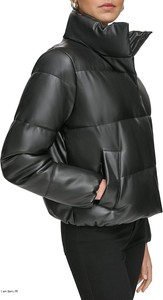Abrigo acolchado ligero con capucha y cremallera personalizado para hombre, chaqueta de invierno acolchada con burbujas de alta calidad en tela de lona - Product Image 4