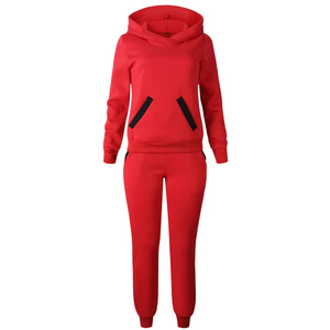 Customization High Quality Winter Casual Solid Fashion Sport Sweatpants and Hoodie <b>Set</b> 2 Piece <b>Jogger</b> <b>Set</b> Men Designer Tracksuit - Product Image 1