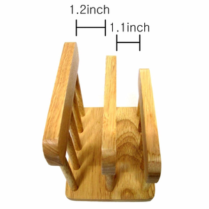100% Real Wooden Cutting Board <b>Holder</b> and Plates <b>Rack</b> Best Selling Product Wood Cutting Board <b>Holder</b> <b>Rack</b> Top Design - Product Image 2