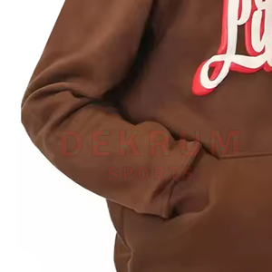 Diseño de Color Único, Personaliza Tu Propia Ropa Urbana, Sudaderas con Estampado Puff para Hombre, 100% Algodón, Invierno, Logotipo Impreso Personalizado, Transpirable, Secado Rápido - Product Image 6