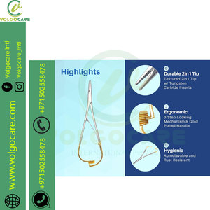 ที่จับเข็ม Mathieu Ligature Elastic Placing Needle Holder ขนาด 5.5 นิ้ว พร้อมตัวแยกเข็มทังสเตนคาร์ไบด์ - Product Image 5