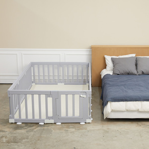 [Edu-Play] Suministros y productos para bebés Habitación de bebé Woody para recién nacidos a niños pequeños con juego de puerta Valla para bebés 14P Productos para bebés de La FR-M14GY - Product Image 5