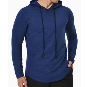 Sweats à capuche pour hommes de haute qualité pull à capuche en coton personnalisé logo de broderie t-shirts à capuche en coton sweats à capuche pour hommes - Product Image 2