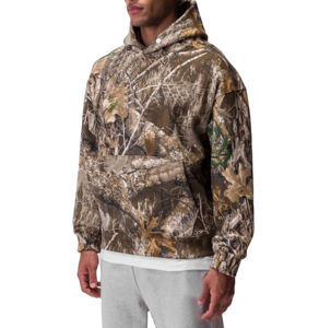 Sudadera con capucha de caza de camuflaje de árbol Real de algodón, Sudadera con capucha de camuflaje para hombre, Sudadera con capucha y cremallera completa para hombre y mujer, ropa de calle con capucha - Product Image 1