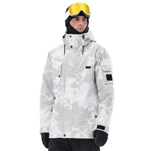 Chaqueta de Esquí Unisex para Exteriores, Impermeable, Transpirable, con Aislamiento Térmico, Cierre de Cremallera Tex, Ropa de Invierno, OEM, ODM, Logotipo Personalizado, Venta al Por Mayor - Product Image 6