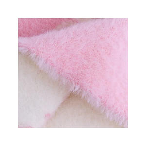 Y2K hiver Mohair tricot Beanie 100% laine solide chaud laine chapeau avec étiquette privée personnalisable pour vêtements de plage - Product Image 4