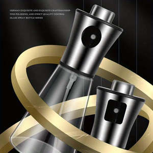 Botella de Spray para Aceite de Gran Capacidad, de Acero Inoxidable 304 y Vidrio, Libre de BPA, Forma Cilíndrica, para Cocina, Barbacoa, Asado, Spray Presurizado - Product Image 3