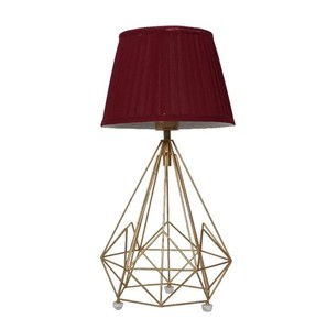 Lámpara de mesita de noche contemporánea de lujo para habitación de hotel, diseño único con fuente de alimentación CC/CA y base de bombilla E14/E26 para una decoración elegante - Product Image 3